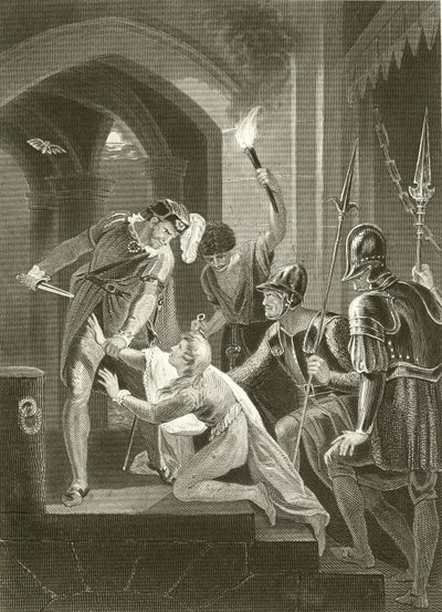 Mort du Prince Arthur - English School