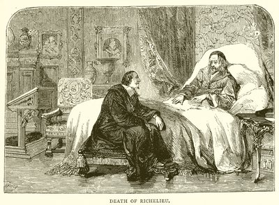 Mort de Richelieu - English School