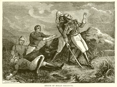 Mort de Rollo Gillespie - English School