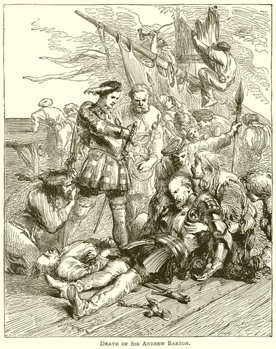 Mort de Sir Andrew Barton - English School