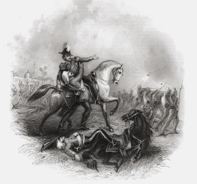 Mort de Sir Henry Montgomery Lawrence, de 