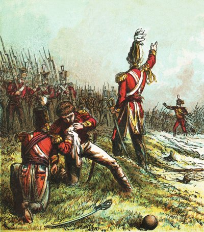 Mort de Sir John Moore - English School