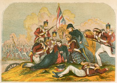 Mort de Sir John Moore à La Corogne - English School