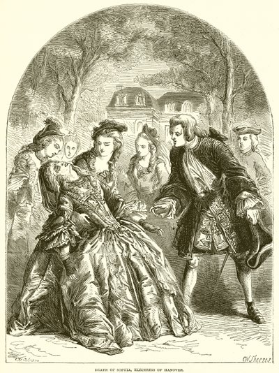 Mort de Sophie, électrice de Hanovre - English School