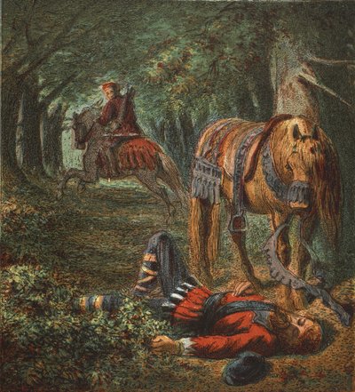 Mort de Guillaume le Second, pub. 1890 - English School