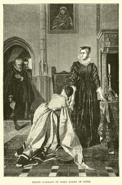 Arrêt de mort de Marie Stuart, reine d