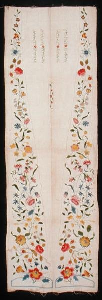 Textile décoratif pour une robe - English School