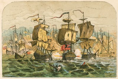 Défaite de la flotte hollandaise par l