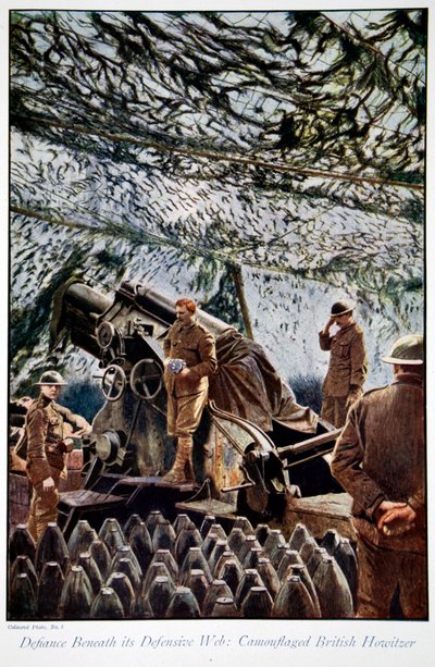Défi sous sa toile défensive, 1914-19 - English School