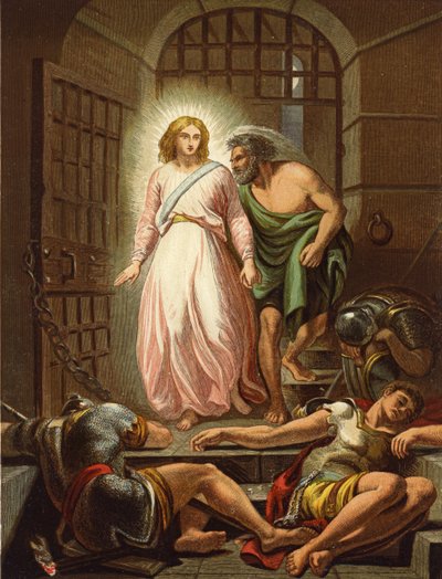 La délivrance de Saint Pierre - English School