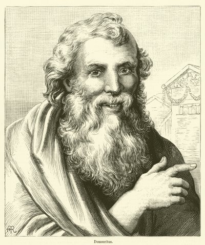 Démocrite (gravure) - English School