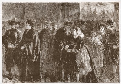 Départ des ministres bannis de Kuttenberg, illustration de L