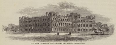 Projet pour le Foreign Office, Banks et Barry, architectes, prime, £500 - English School