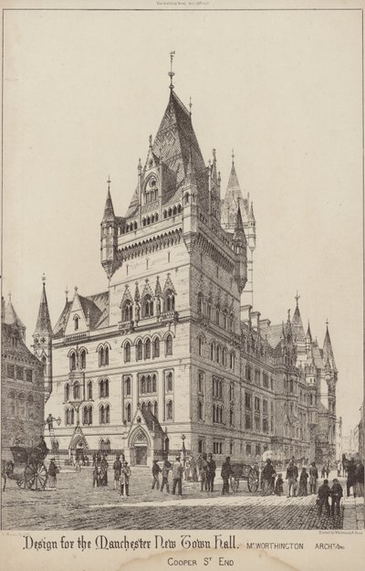 Conception pour la nouvelle mairie de Manchester - English School