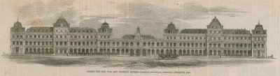 Conception pour les bureaux de la guerre et des affaires étrangères - English School