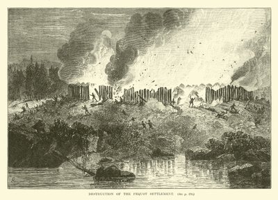 Destruction de la colonie Pequot - English School