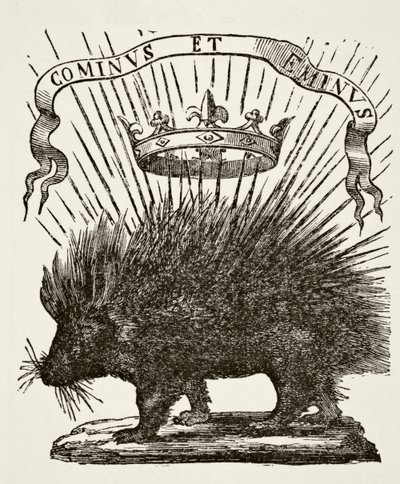Emblème de Louis XII, 1878 - English School