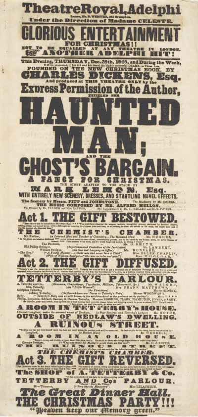 Affiche de Dickens : L
