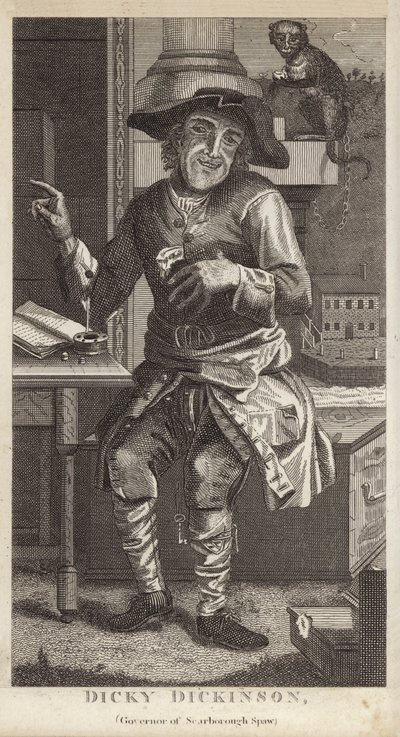 Dicky Dickinson, gouverneur de Scarborough Spaw - English School