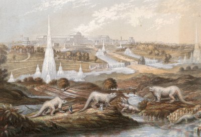 Dinosaures au Palais de Cristal - English School