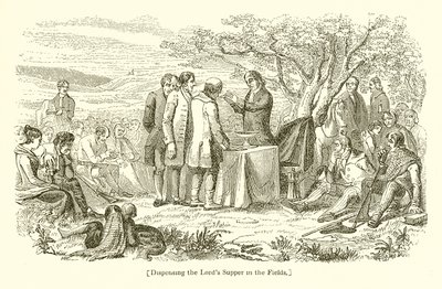 Dispensation de la Cène dans les champs - English School