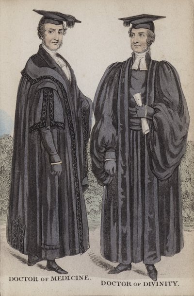 Docteur en Médecine, Docteur en Théologie - English School