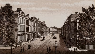 Donegal Place, Belfast 1880 - English School