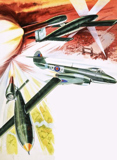 Doodlebug. La bombe volante V1 - English School
