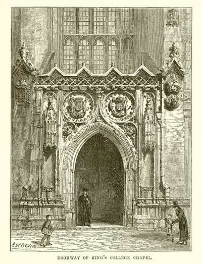 Porte de la chapelle du King