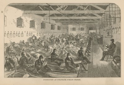 Dortoir à la prison de Coldbath Fields - English School