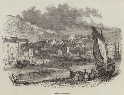 Port de Douvres (gravure) - English School