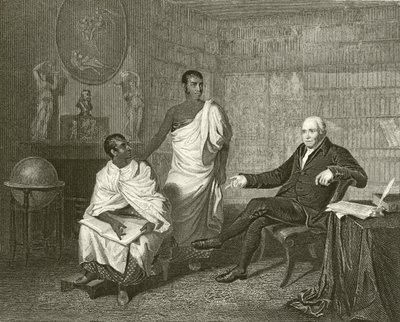 Dr Adam Clarke et les prêtres de Bouddha - English School