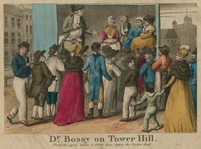 Dr Bossy à Tower Hill, Londres - English School