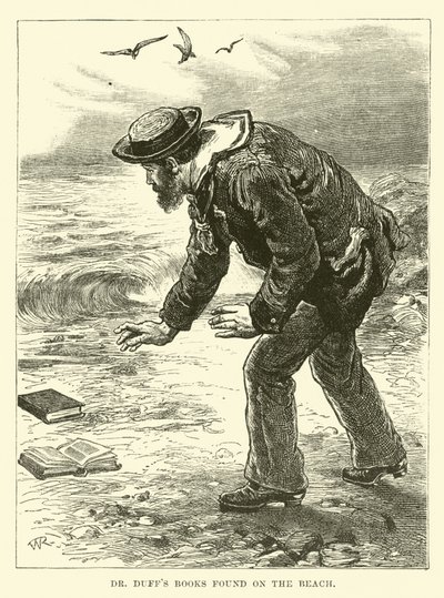 Livres du Dr Duff trouvés sur la plage - English School