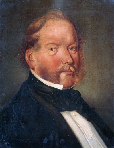 Dr. James Graham MD, chirurgien surintendant, établissement médical du Bengale, vers 1857 - English School