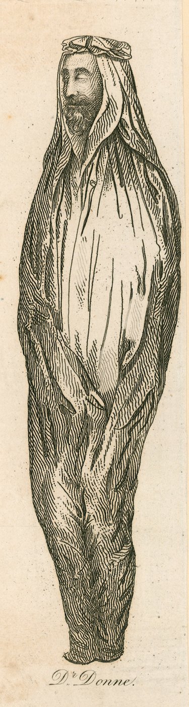 Dr John Donne, doyen de la cathédrale Saint-Paul, Londres - English School