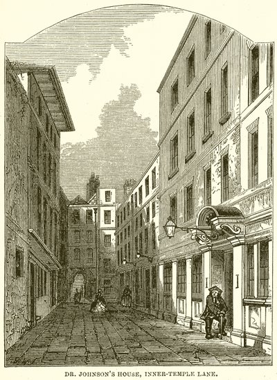 Maison du Dr. Johnson, Inner-Temple Lane - English School