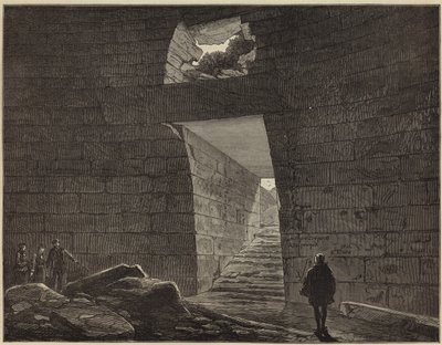 Fouilles du Dr Schliemann à Mycènes - English School