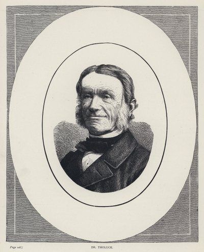 Dr Tholuck (gravure) - English School