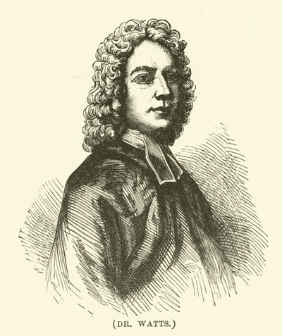 Dr Watts (gravure) - English School