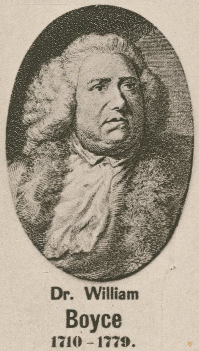 Dr William Boyce - English School