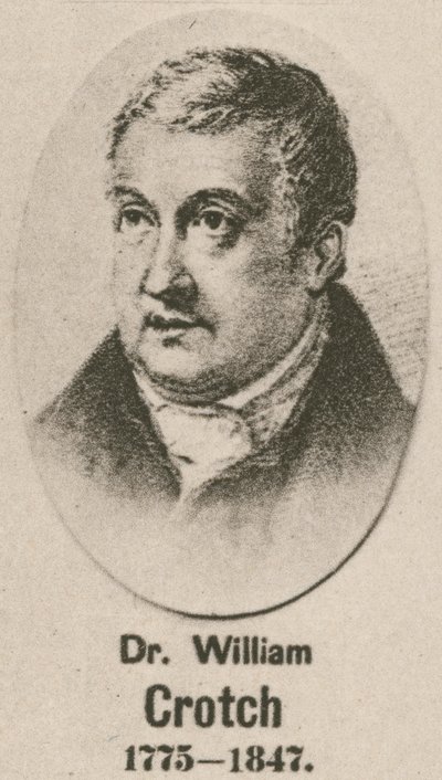 Dr William Crotch - English School