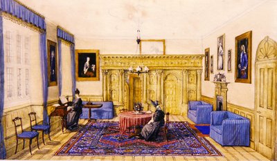Intérieur de salon d