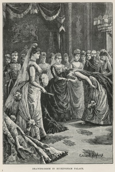 Salon du palais de Buckingham - English School