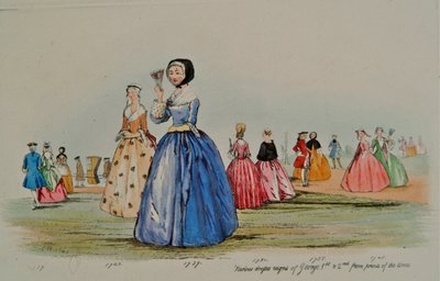 Robes des règnes du roi George I et du roi George II - English School