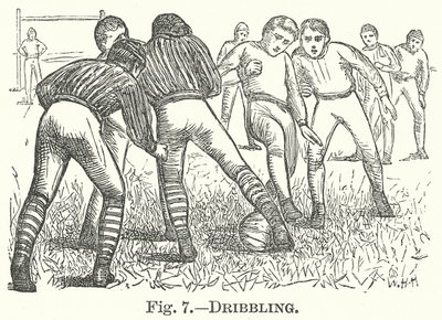 Dribble (gravure) - English School