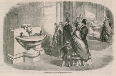 Fontaine à boire au British Museum - English School