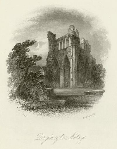 Abbaye de Dryburgh - English School