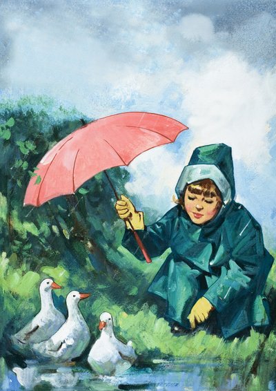 Canards sous la pluie - English School
