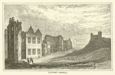 Château de Dudley (gravure) - English School